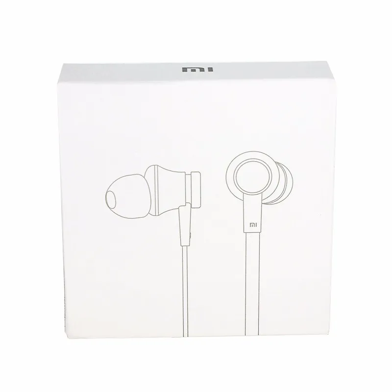 100% оригинальные Xiaomi Mi Piston наушники базовое издание стерео микрофон провод