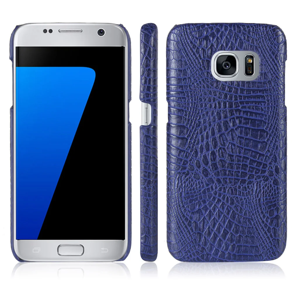 Новый чехол для Samsung Galaxy S6 Edge/Note5 из искусственной кожи с крокодиловой кожей S6/S6 Edge