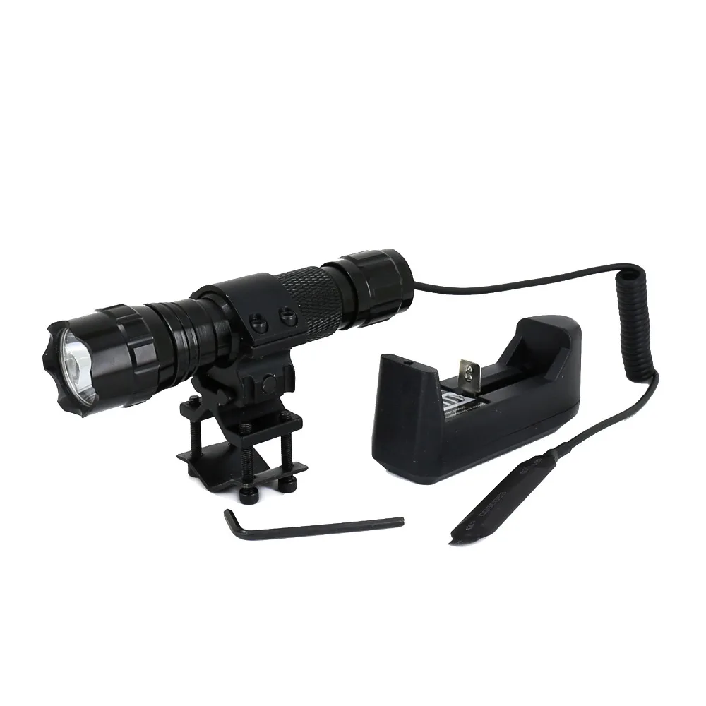 ANJOET 501B Mini LED Flashlight 2000LM T6 Q5 1modes/5modes Optional Tactical Adventure Camping Signal command money detect torch | Лампы и