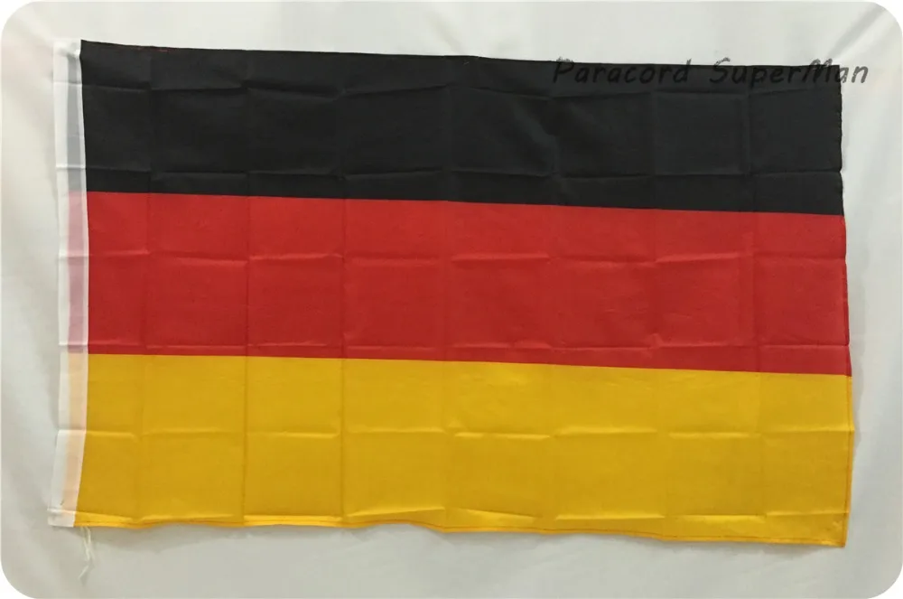 Немецкий флаг Deutschland баннер 3 фута x 5 футов висячий полиэстер немецкий