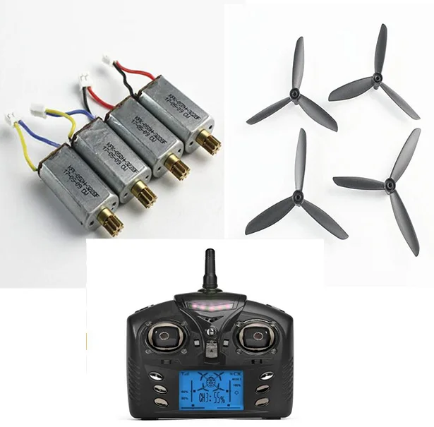 Wltoys Q323 B C E RC Quadcopter запасные части Мотор Пропеллер пульт дистанционного