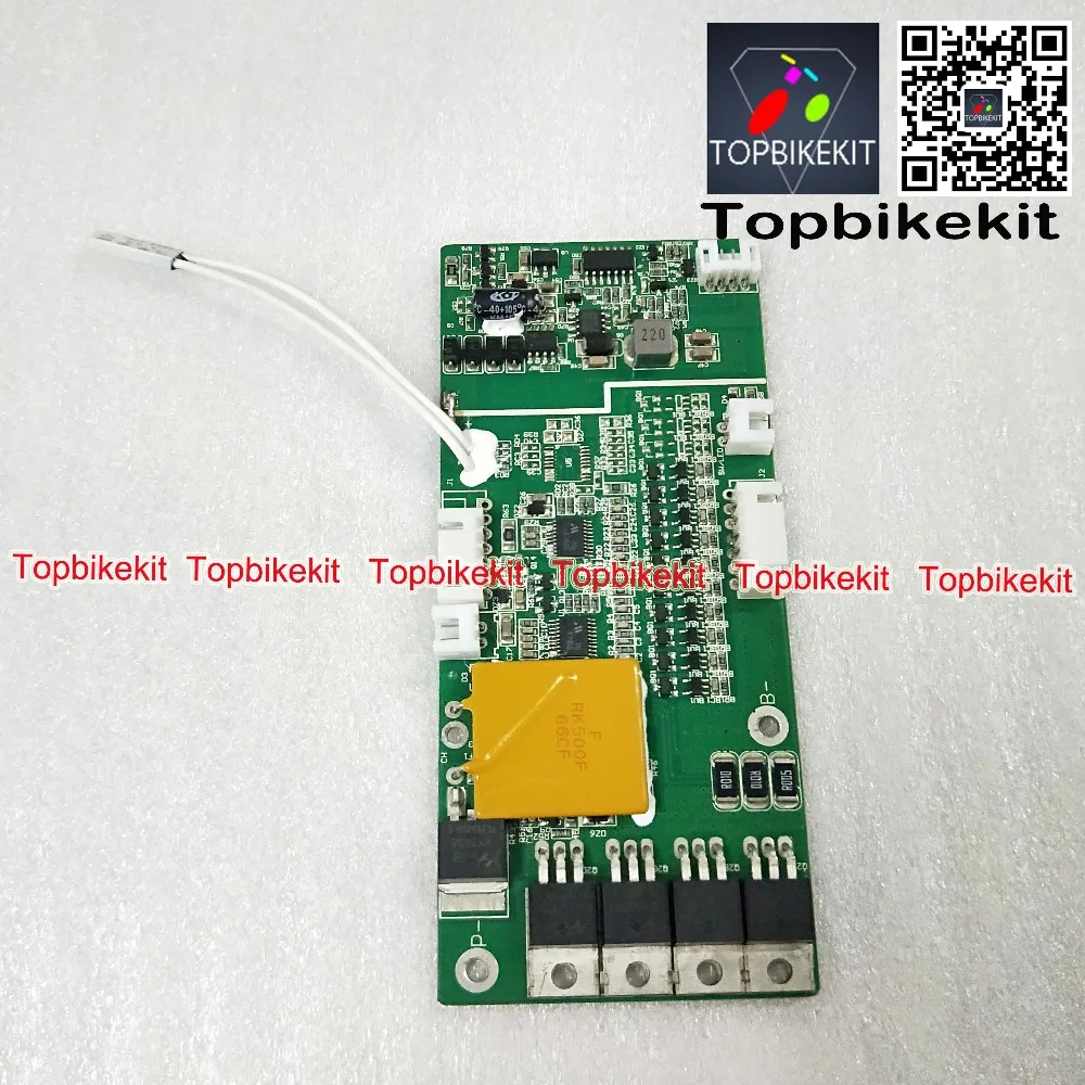 Большая Hailong батарея BMS 25A 10S 13S с выключателем питания и USB для большого hailong чехол max может поместиться 65 шт. 18650 ячеек ebike Smart BMS