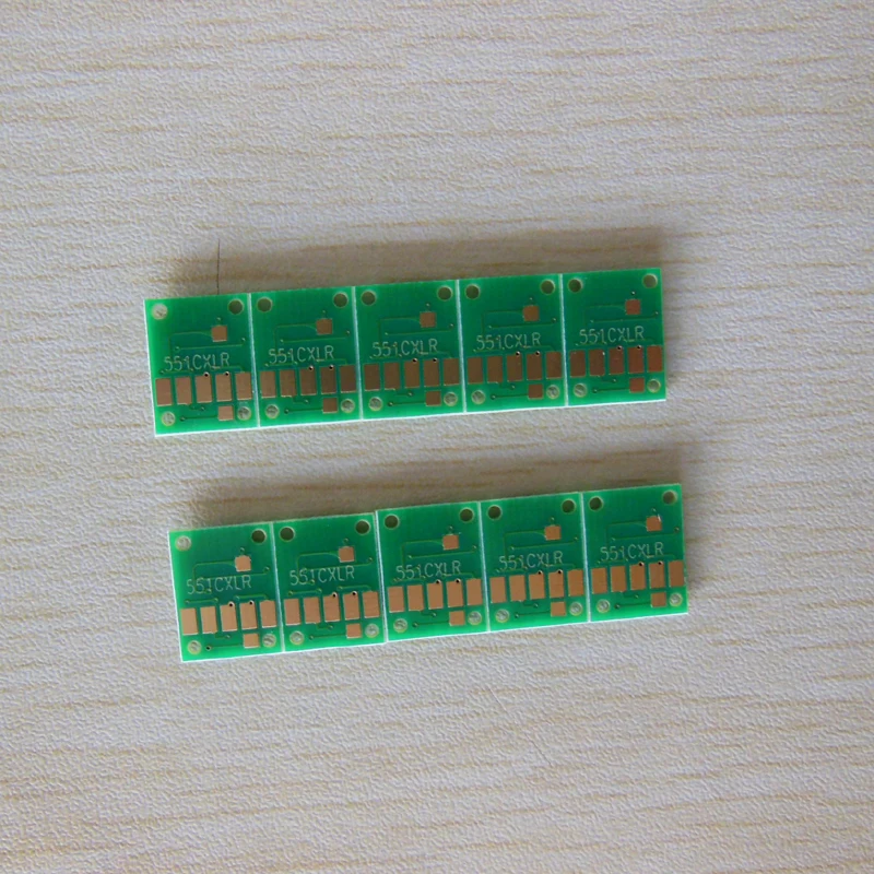 

vilaxh 5PK PGI-370 CLI-371 PGI 370 Auto Reset Chip PGI370 CLI371 For Canon PIXMA MG5730 Printer