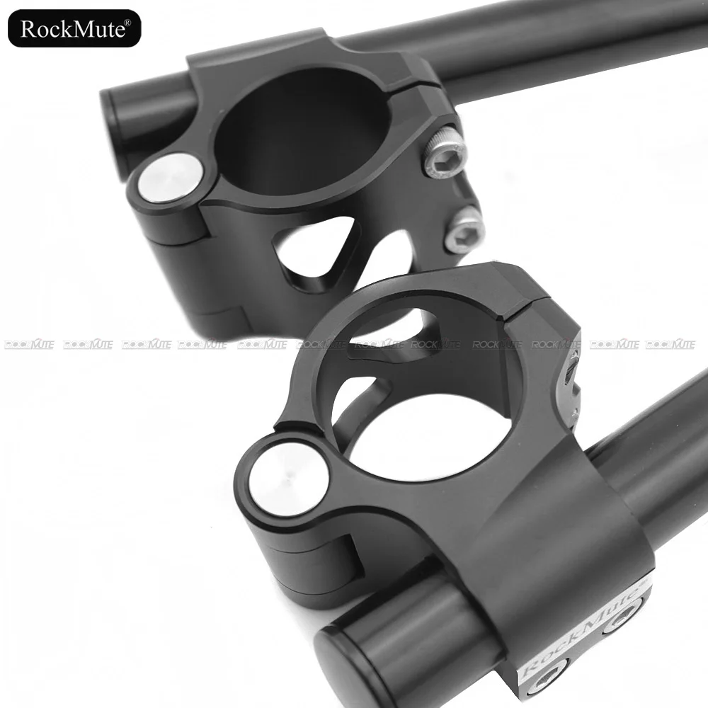

Motorcycle 51mm Fork Tube Clip Ons & Split Handlebar For Aprilia RSV4 Factory/APRC/RF 2009-2016, RSV 1000 Mille R 2000-2004
