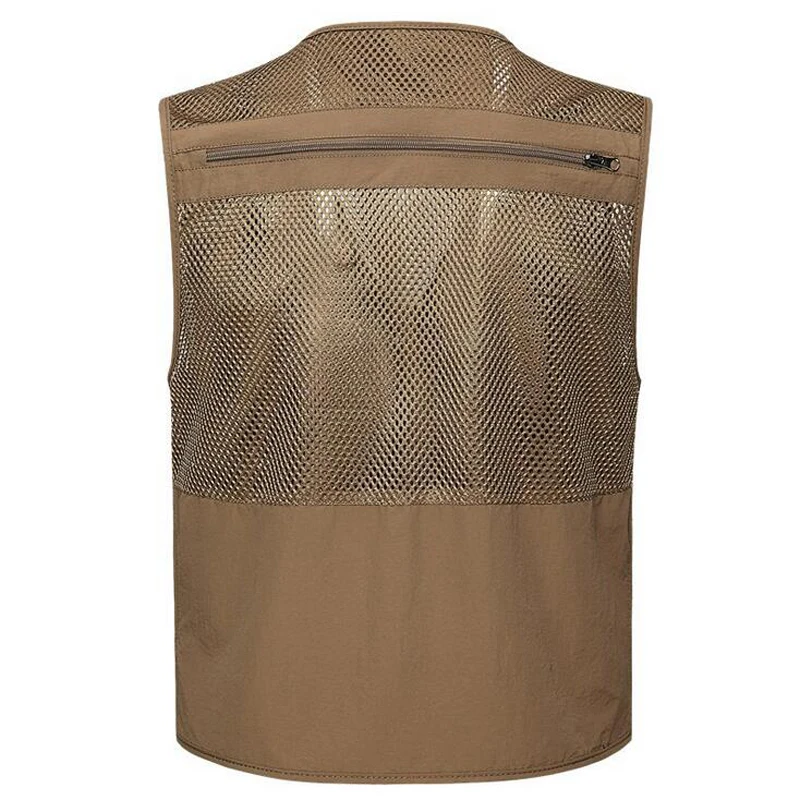Высокое качество рыболовный жилет сетка Рабочий Летний тактический камуфляж