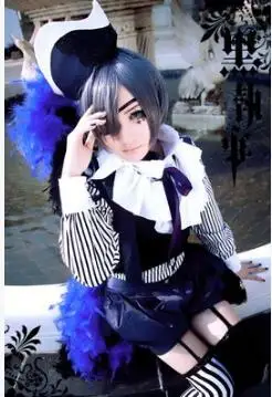 Костюм для косплея черного Батлера из аниме Книга цирк|book of circus cosplay|book circusblack butler