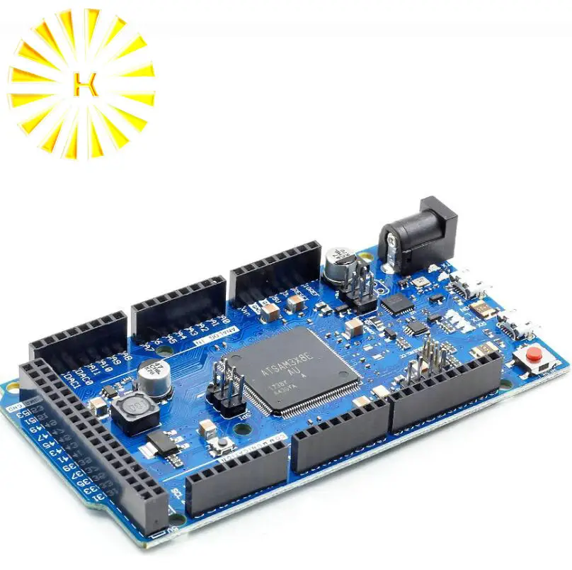 Новый Официальный совместимый с платой DUE R3 SAM3X8E 32-разрядный телефон/Mega2560 Duemilanove