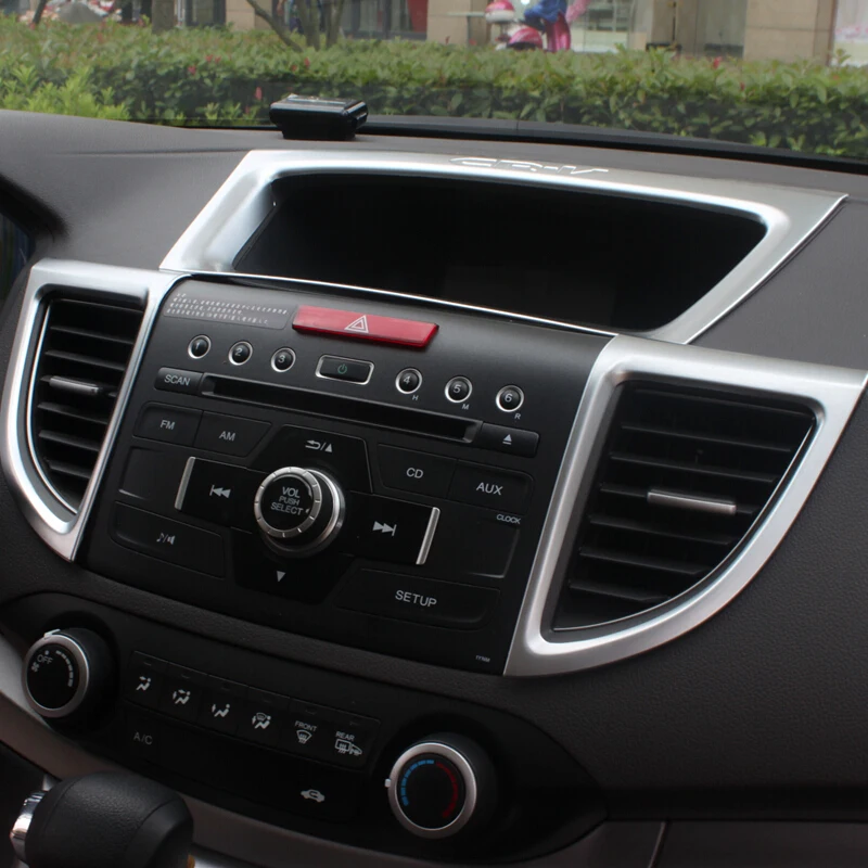 Для Хонда сrv CR-V 2012 2013 2014 2015 2016 аксессуары ABS Матовый автомобильный Кондиционер