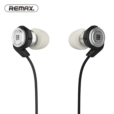 Black small box Remax In Ear стерео Проводная подвижная катушка+ гибридные наушники балансировки с музыкальным управлением для мобильного телефона гарнитура для IOS и android - Цвет: Black small box