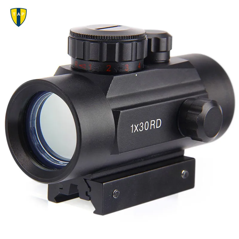 1X30 тактический голографический прицел с красной точкой для стрельбы охоты