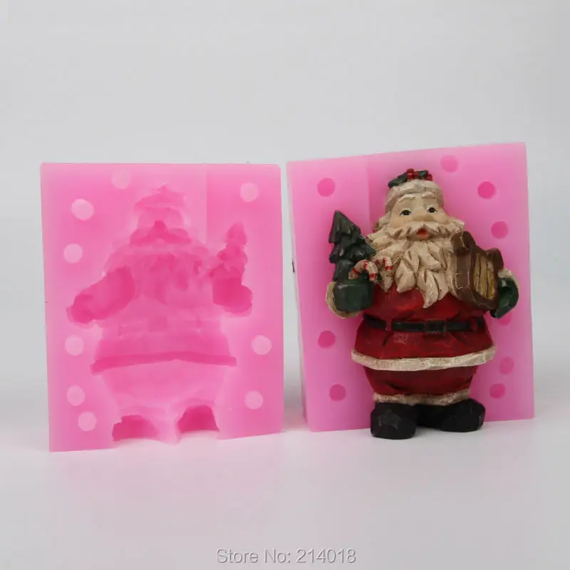 Формочки для мыла PRZY new year 3D силиконовые формы рождественской музыки в форме