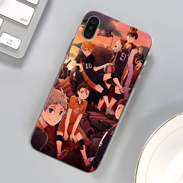 03 Аниме Haikyuu чехол для телефона для Apple iPhone X XR 7 8 Plus 6 6s Plus XS MAX 11 Pro Max SE чехол для телефона Coque - Цвет: 03