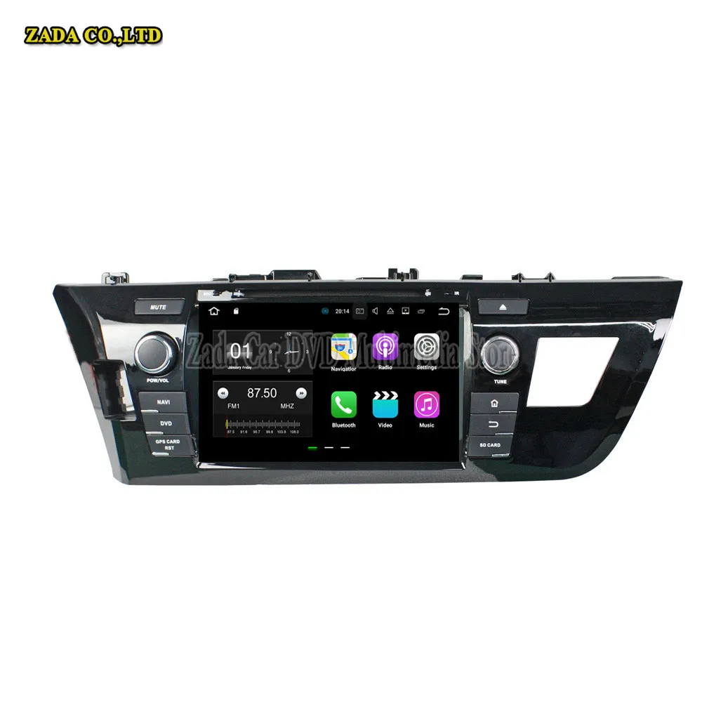 NAVITOPIA 8 дюймов 4 ядра 2 ГБ Android 1 автомобиль радио gps для Toyota levin 2014 с поддержка