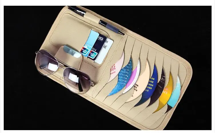 1 шт. автомобильный козырек держатель для CD DVD карты клипер Mercedes Benz W203 W210 W211 AMG W204 C E