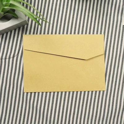 Brown bevel 50 шт./компл. Винтаж коричневый белая черная крафт-бумага пустые Мини бумажные конверты с окошком для свадебных приглашений конверт/Подарочный конверт/3 цвета - Цвет: Brown bevel