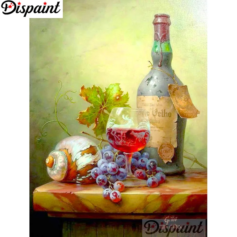 Набор для алмазной вышивки Красное вино виноград|Алмазная мозаика и вышивка| |