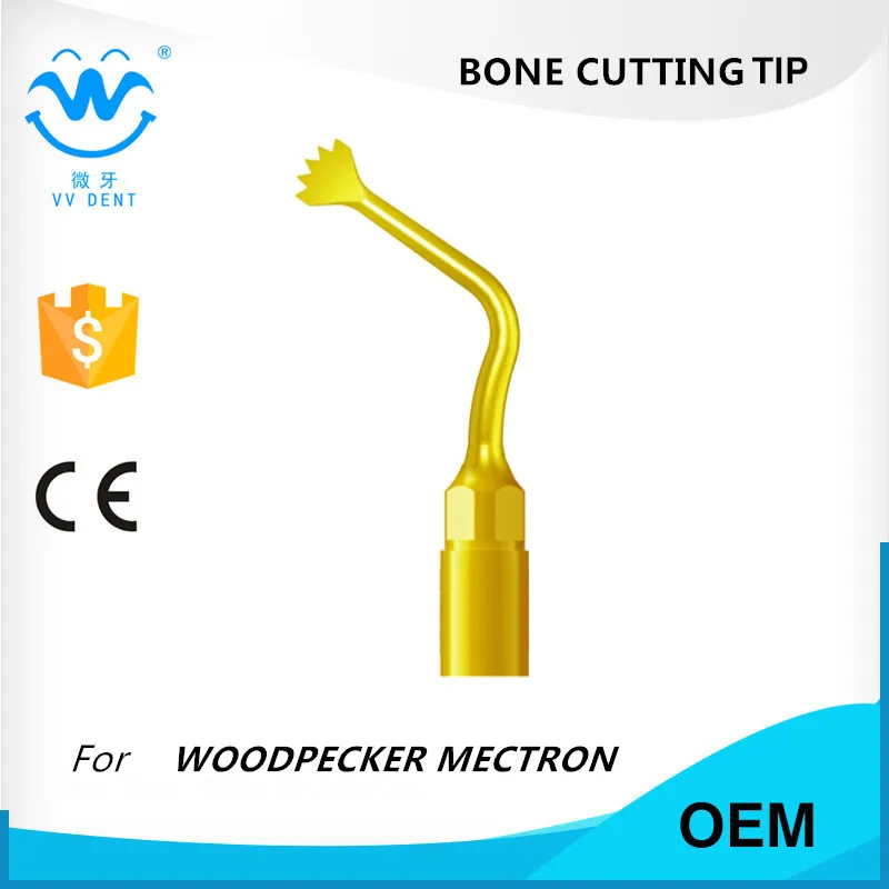 

5pcs US1,DENTAL BONE SURGERY TIP FIT WOODPECKER ULTRASURGERY, piezosurgery mectron