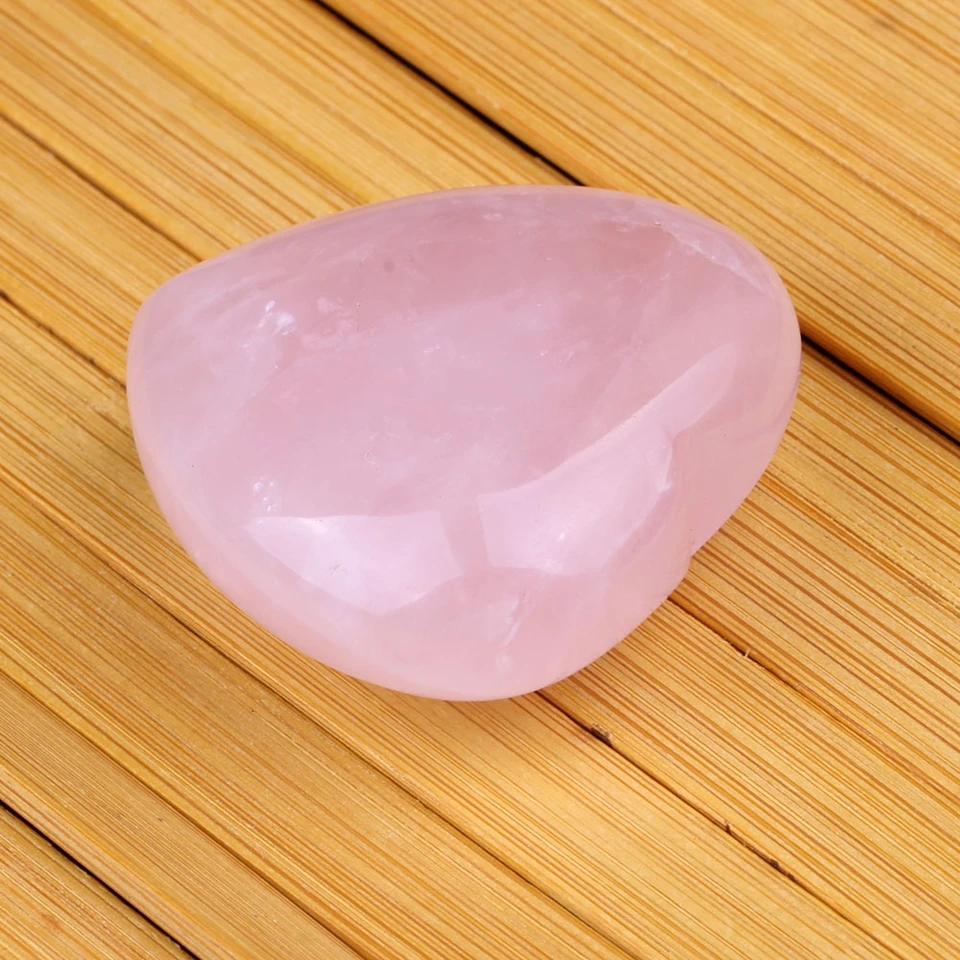 Натуральный розовый кварц роза сердце камень гравировка в форме сердца кристалл