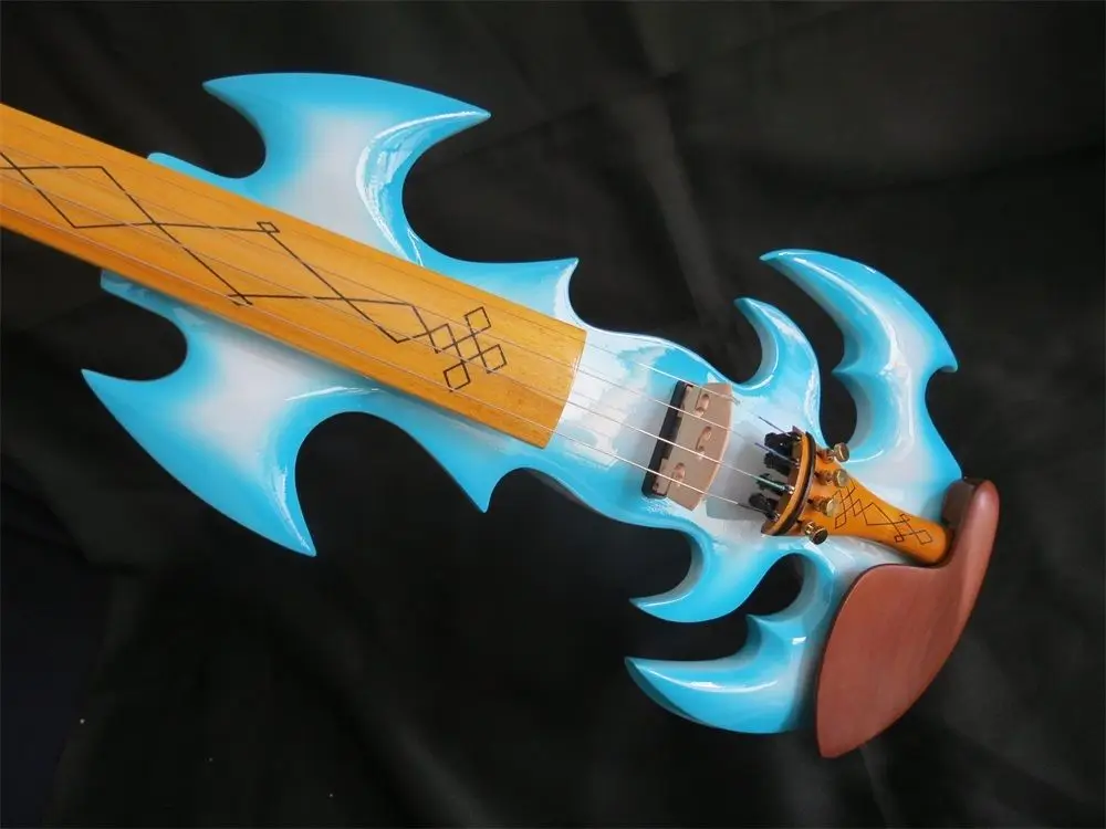 

blue color crazy-1 SONG art streamline 4 string 4/4 electric violin
