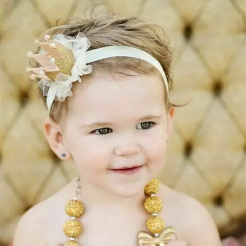 

Girls Flower Hairband Soft Headband Gifts Tiara Party Hair Accessories