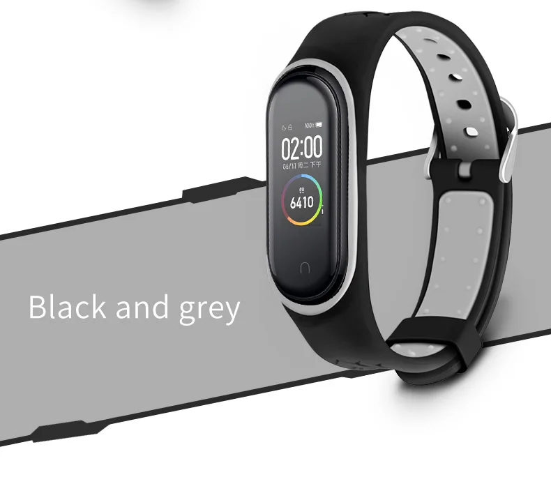 Силиконовый ремешок для mi Band 3 4 nfc ремешок для Xiaomi mi band 3 спортивный силиконовый браслет mi band 4 3 Смарт-часы браслет