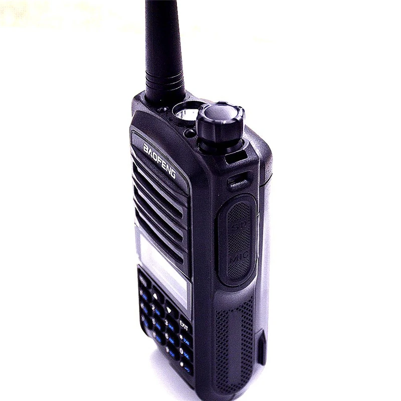 100% Оригинал Baofeng UV 7R Двухканальные рации Dual Band UHF/УКВ Портативный двухстороннее