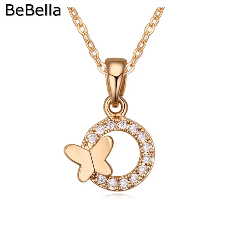 Ожерелье BeBella с подвеской бабочкой изготовлено из высококачественного
