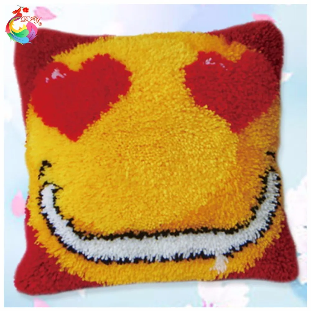 Набор для вязания крючком 3D сделай сам необработанная наволочка ручной работы с