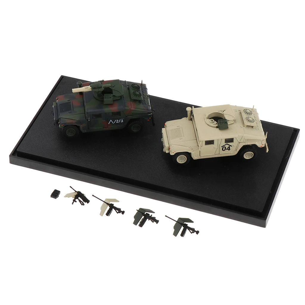 Литые модели военных автомобилей с аксессуарами масштаб 1/72 украшение для дома и