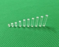 100pc clear color 2 54mm 15 9mm light pipe for 3mm led diode led tube lampshade replace clp 3 0