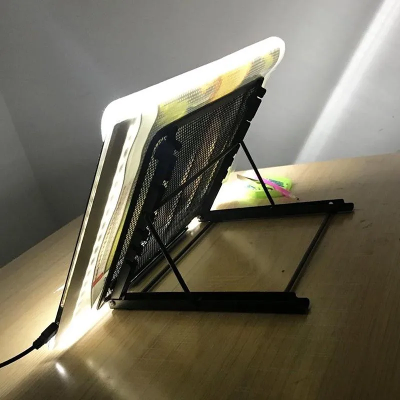 

5D DIY Diamond Painting Accessories A4 LED Light Pad Holder Diamond Embroidery Cross Stitch Metal Stand ToolsTablet Stand