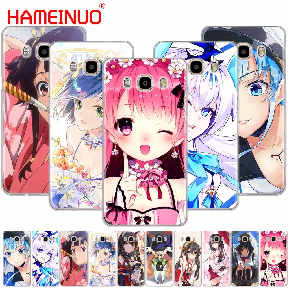 HAMEINUO kawaii girl Аниме чехол для телефона Samsung Galaxy J1 J2 J3 J5 J7 MINI ACE 2016 2015 prime|Бамперы| |
