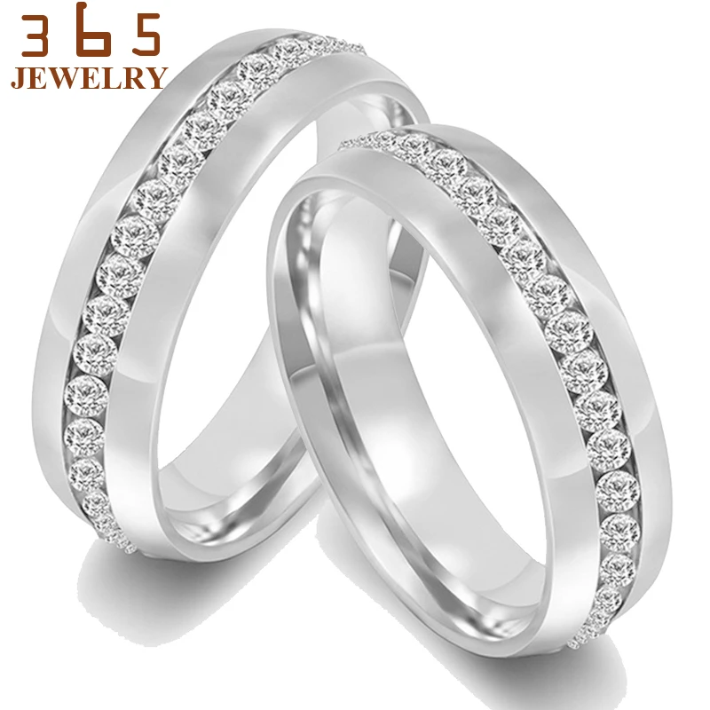 Элегантные ювелирные изделия для пальцев Золотое кольцо из нержавеющей стали