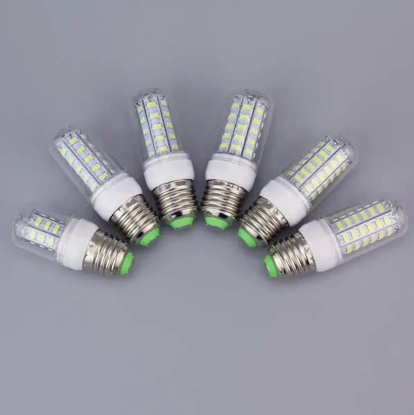 Светодиодная лампа E27 E14 220 В SMD 5730 светодиодная для кукурузы 24 36 48 56 69 светодиодов