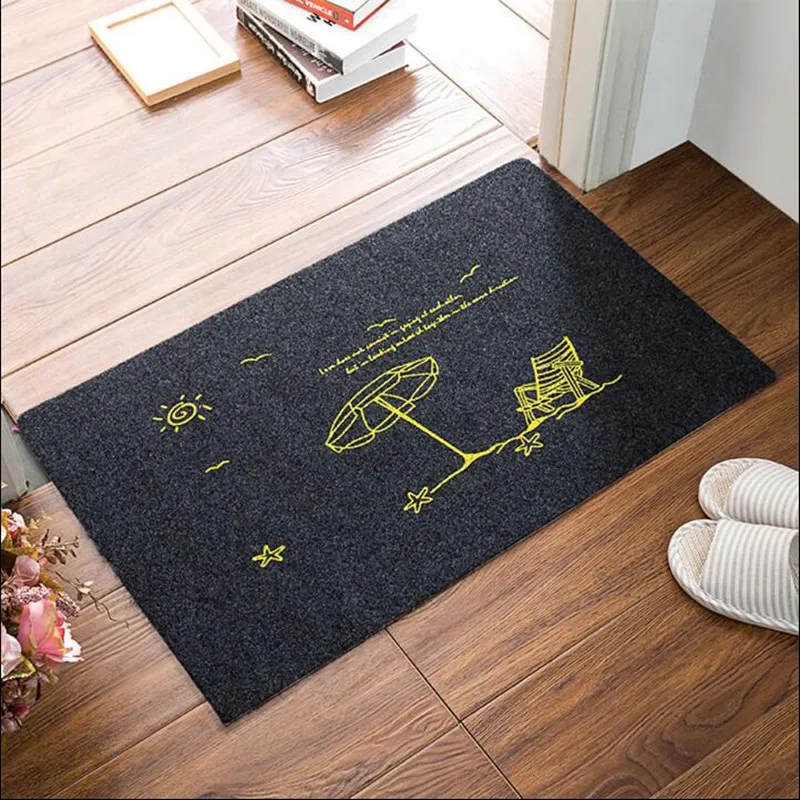 Акция! Нескользящий Впитывающий Коврик для входной двери 50 Х80 см | Дом и сад