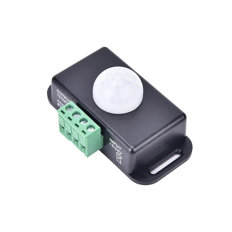 12V 24V мини движения PIR Сенсор детектор переключатель для Светодиодный S p