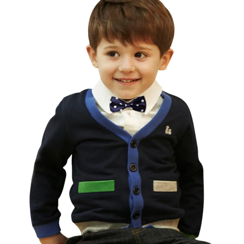 22 цвета! Новый высококачественный Детский галстук-бабочка для мальчиков и