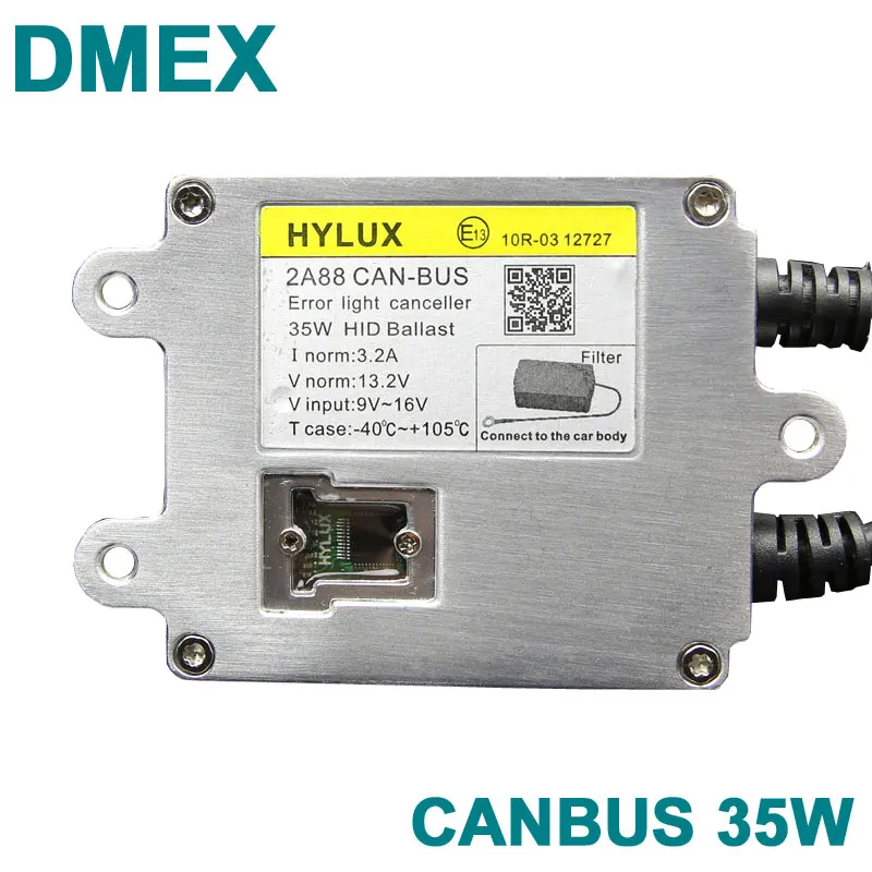 2 шт. 100% оригинал 3 года гарантии 12 в 35 Вт Hylux Hyluxtek 2A88 Тонкий Canbus HID ксеноновый