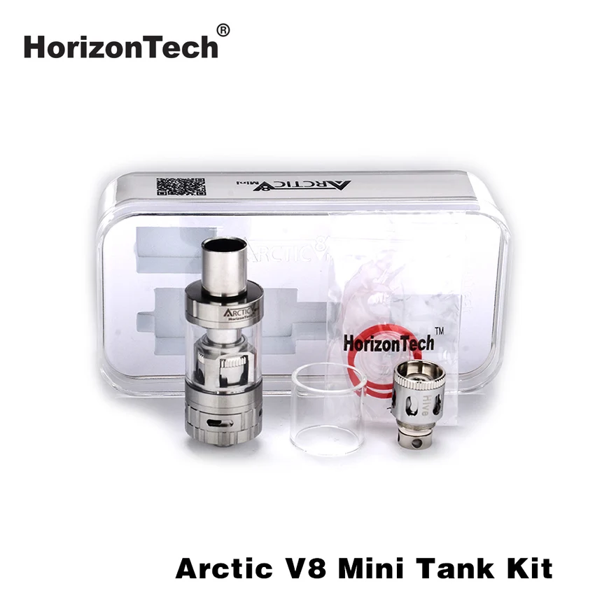 Оригинальный horizontech Arctic V8 Мини Танк комплект arctic v8 распылитель 3 мл! Бесплатная