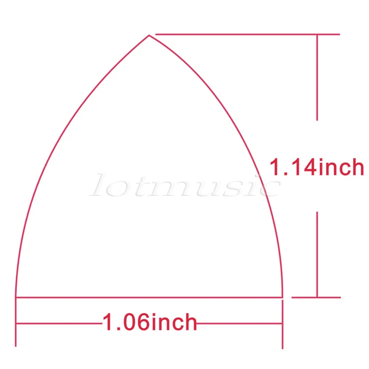 Красный жемчужный целлулоид корпус Peghead шпон головная панель и гитарная