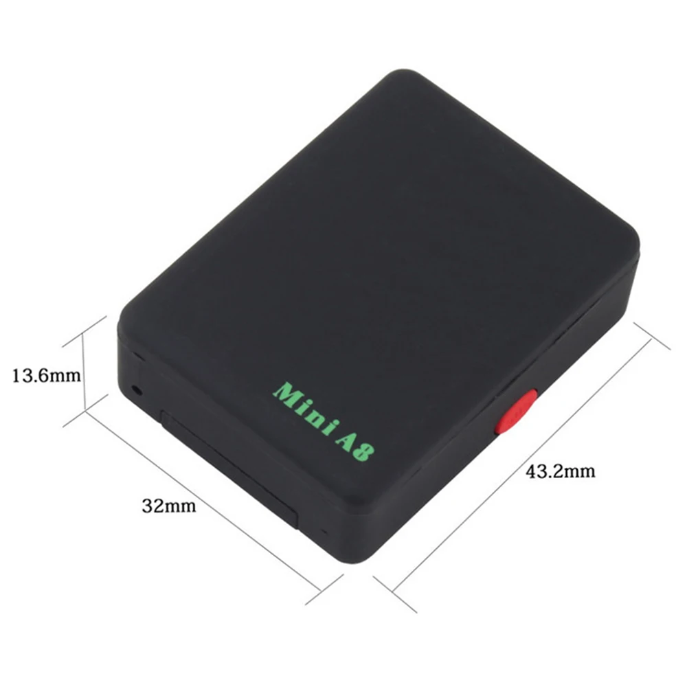 A8 GPS Tracker Locator Google Map Real Time Old Men Child Pet Car GSM GPRS LBS Tracking SIM Card Baby SOS Button Alarm For Kids |