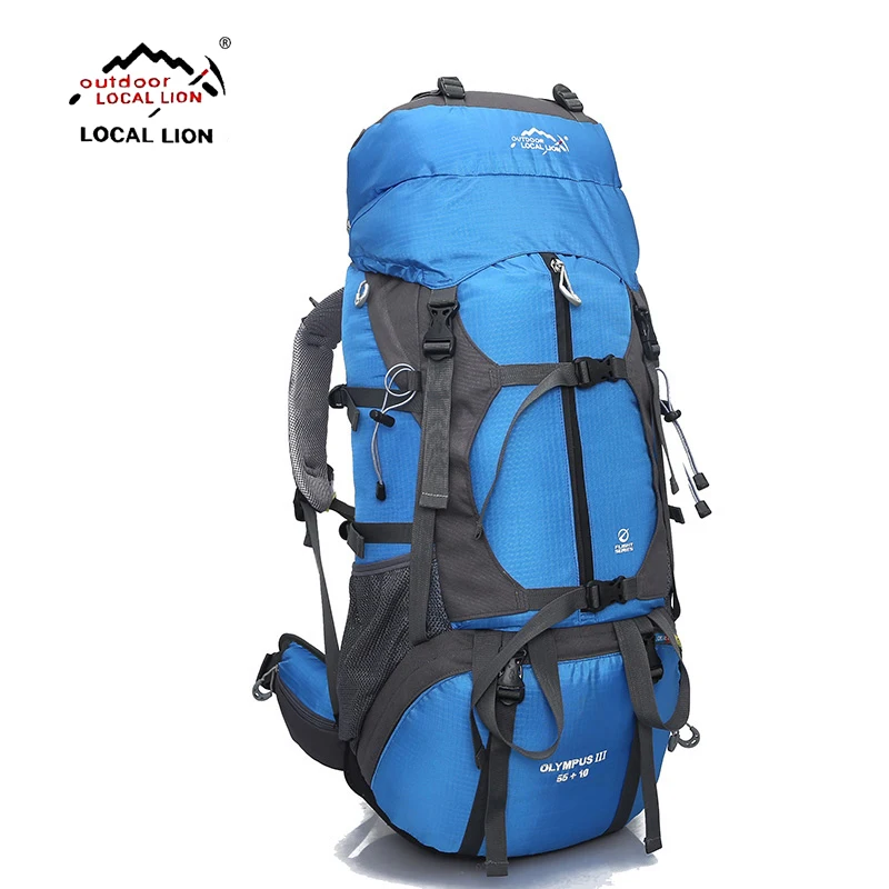 Goedkoop LOCALLION Outdoor Rugzak 65L Outdoor Waterbestendig Sport Rugzak Wandelen Tas Camping Travel Pack Klimmen Rugzakken Hike