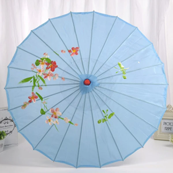 Light Blue Экономичная масляная бумага зонтик китайский классический стиль ручной работы декоративные реквизит для танцев ds99 - Цвет: Light Blue