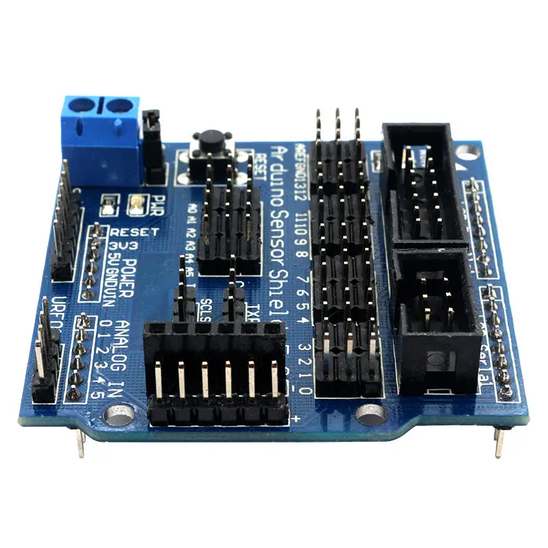 Glyduino сенсорный Щит V5.0 Плата расширения датчика для Arduino электронные строительные