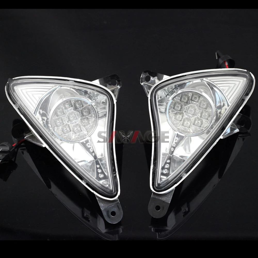 Для YAMAHA TMAX T-MAX 500 2001-2007 спереди светодиодный индикатор сигнала поворота светильник мотоцикл мигалки лампы