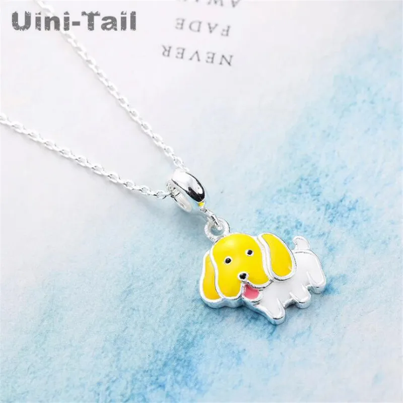 Лидер продаж новое ожерелье Uini-Tail из стерлингового серебра 925 пробы с милым