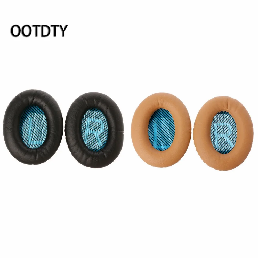 1 пара белковых кожаных амбушюров для Quietcomfort 2 QC25 AE2 QC2 QC15 наушников|Аксессуары