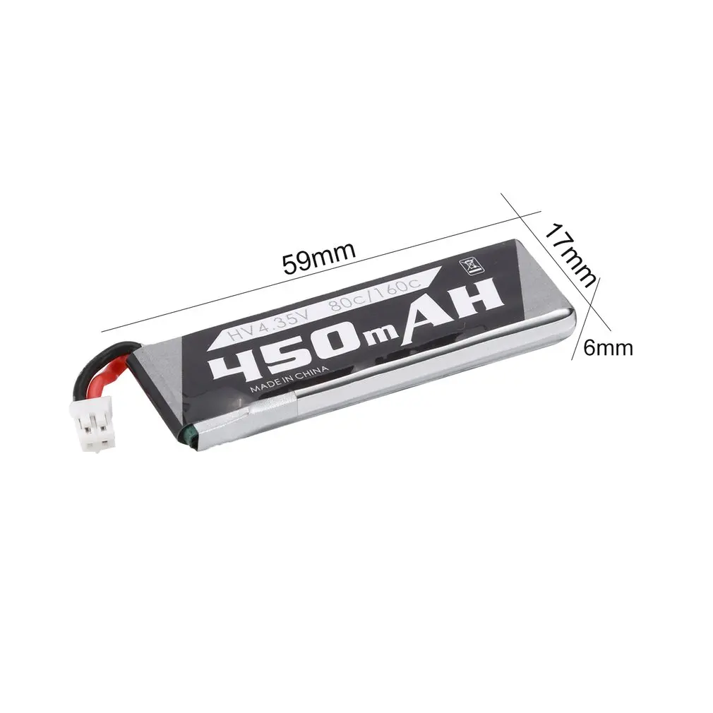 1/2 шт Tinyhawk 4 35 V 450MAH 80C Lipo аккумуляторная батарея для радиоуправляемых гоночных