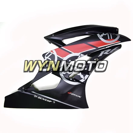 Выполните обтекатели комплект для Yamaha R6 2006-2007 06 07 год впрыск АБС пластмасса Кузов Мотоцикл Матовый Черный крышки капоты