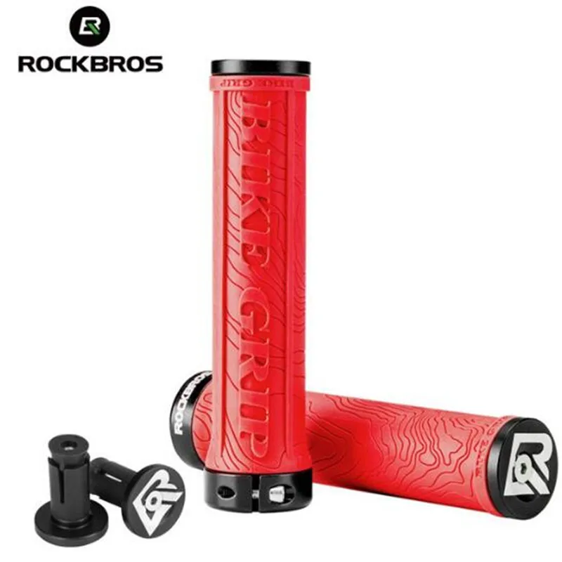 ROCKBROS Мягкие 3D антизамок скольжения на рукоятке велосипедные детали Аксессуары